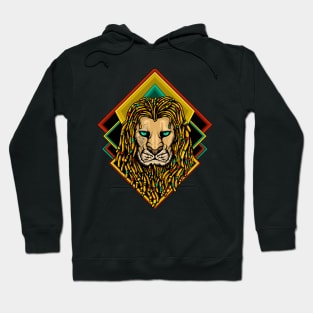 Lion King of Reggae Jungle Hoodie